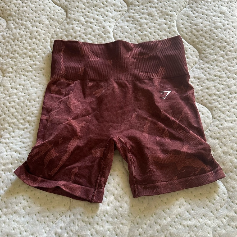 Gymshark camo shorts